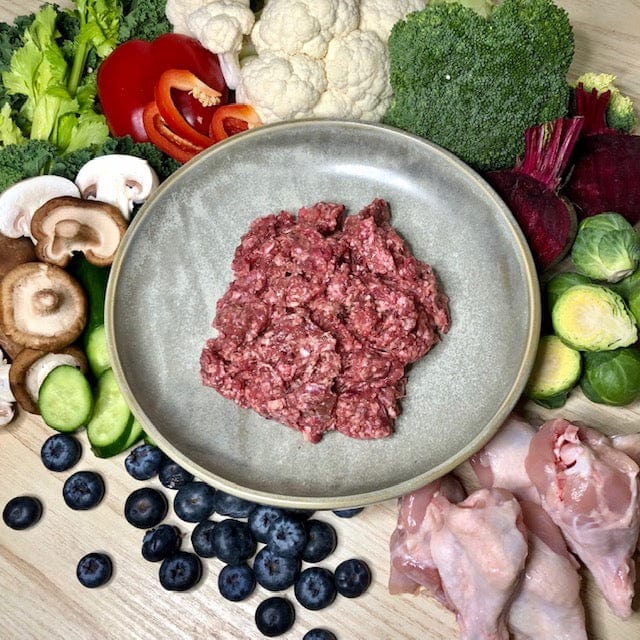 Buy CHICKEN Raw Premium Complete Food for Dogs Online The Bugsy Shop