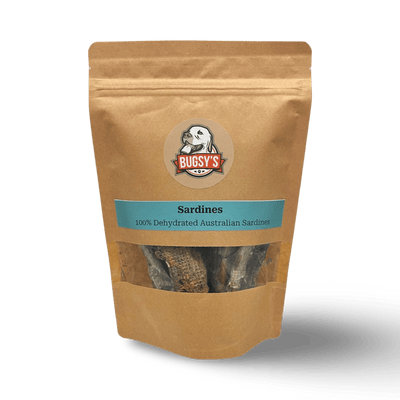 Australian Dehydrated Sardines for Dogs - Rich in Omega-3 and Essential Nutrients