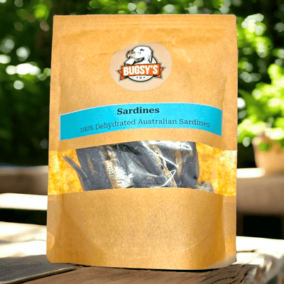 Australian Dehydrated Sardines for Dogs - Rich in Omega-3 and Essential Nutrients